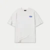 Mens oversized staple t-shirt – off white