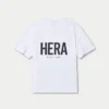 Mens oversized staple t-shirt – white