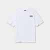 Mens oversized staple t-shirt – white