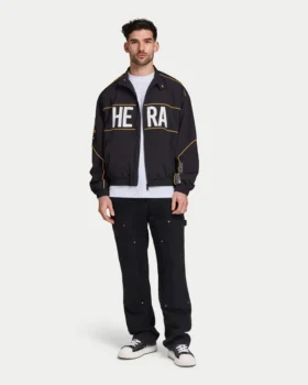 Mens racing track jacket