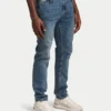 Mens relaxed denim jean – mid wash