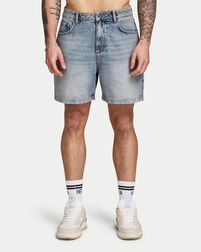 Mens relaxed denim short Mens relaxed denim short