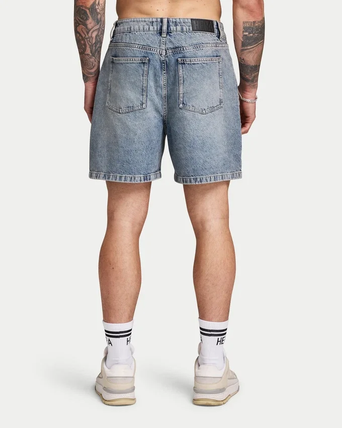 Mens relaxed denim short Mens relaxed denim short