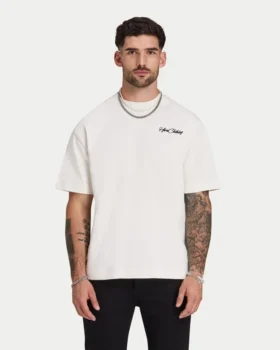 Mens script heavyweight t-shirt