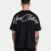 Mens script oversized t-shirt