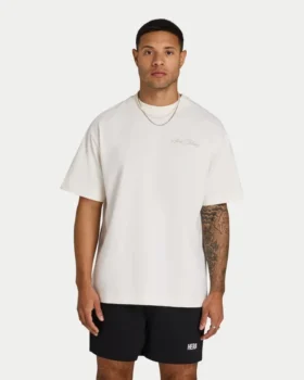 Mens script oversized t-shirt