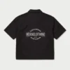 Mens short sleeve cotton shirt