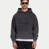 Mens signature washed oversized hoodie