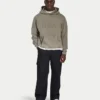 Mens signature washed oversized hoodie