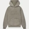 Mens signature washed oversized hoodie