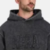 Mens signature washed oversized hoodie