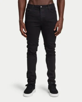 Mens slim fit jean – black