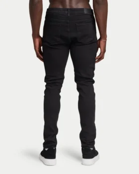 Mens slim fit jean – black