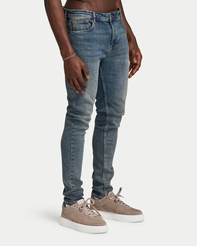 Mens slim fit jean – blue sand Mens slim fit jean – blue sand