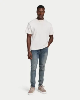 Mens blank oversized t-shirt – off white