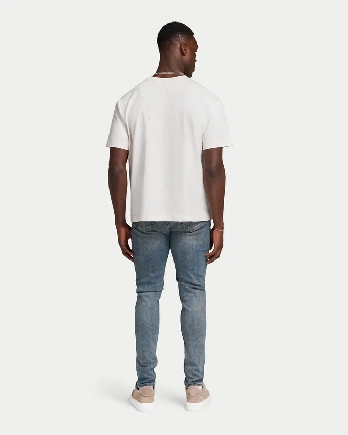 Mens slim fit jean – blue sand Mens slim fit jean – blue sand