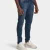 Mens slim fit jean – dark blue Mens slim fit jean – dark blue
