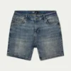 Mens slim fit short – blue sand Mens slim fit short – blue sand