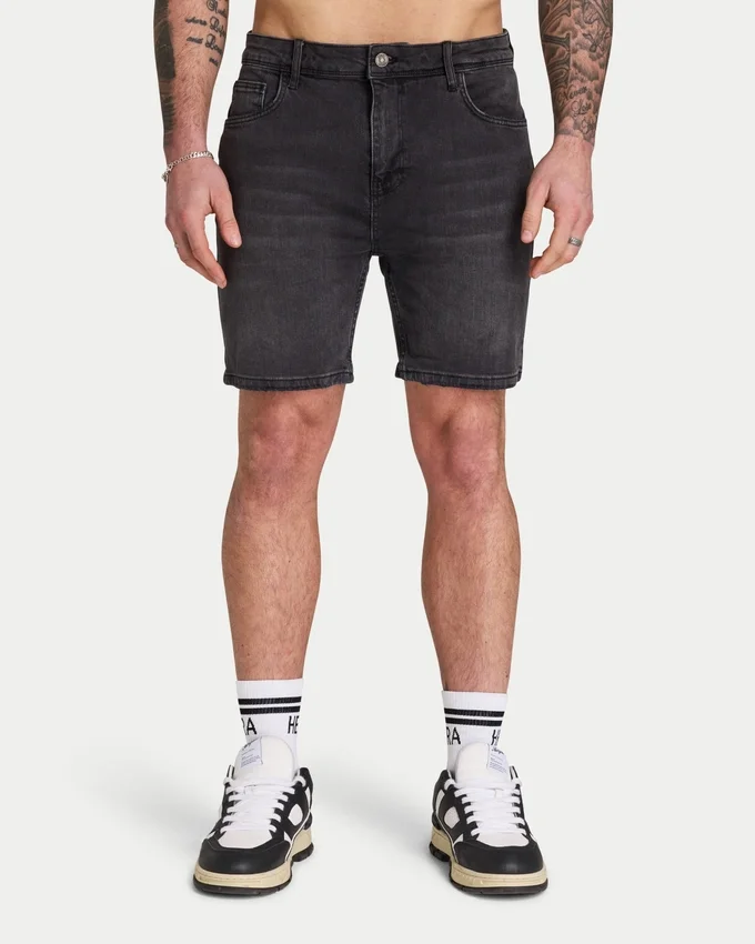 Mens slim fit short – grey Mens slim fit short – grey