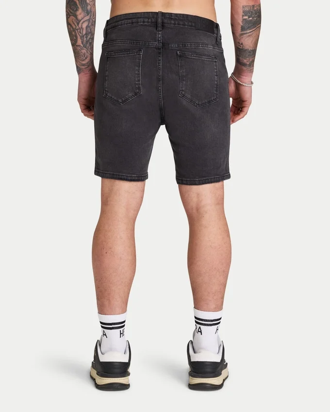 Mens slim fit short – grey Mens slim fit short – grey