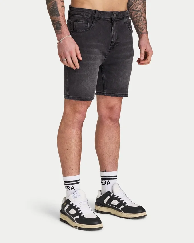 Mens slim fit short – grey Mens slim fit short – grey