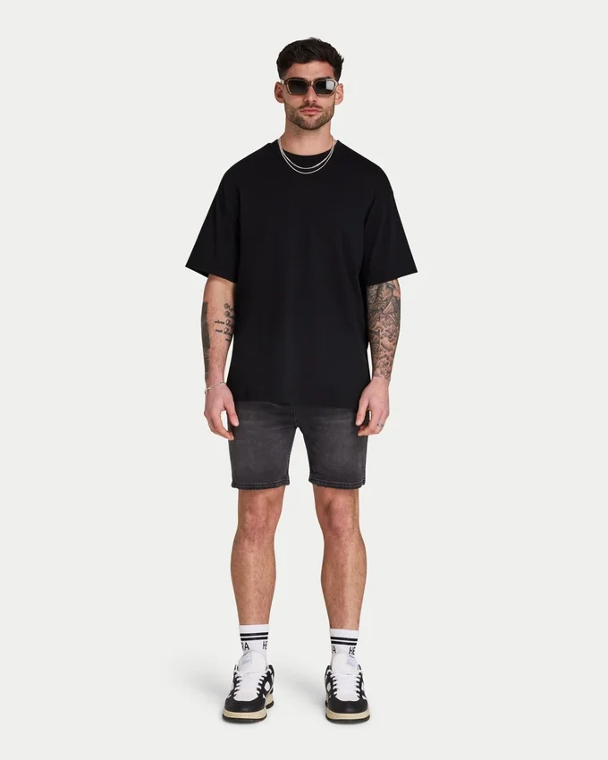 Mens slim fit short – grey Mens slim fit short – grey