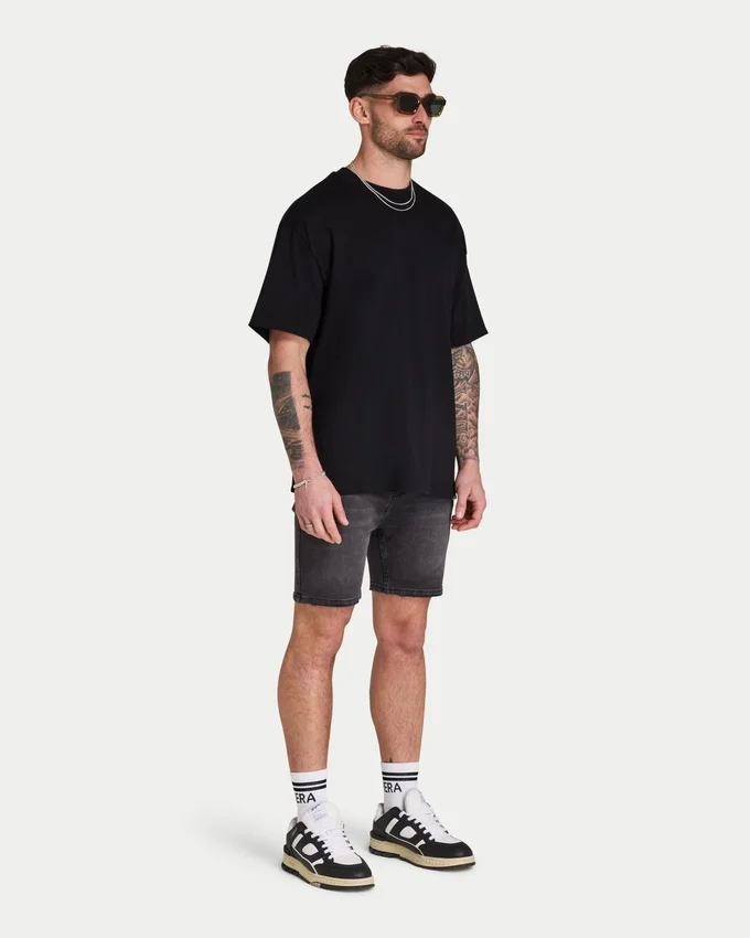 Mens slim fit short – grey Mens slim fit short – grey