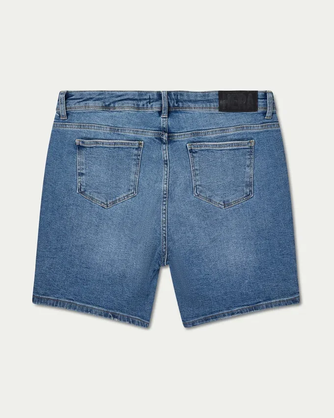 Mens slim fit short – mid blue Mens slim fit short – mid blue