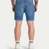 Mens slim fit short – mid blue Mens slim fit short – mid blue