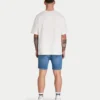 Mens slim fit short – mid blue Mens slim fit short – mid blue