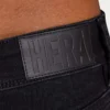 Mens spray-on ripped jean – black Mens spray-on ripped jean – black