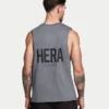 Mens staple oversized tank