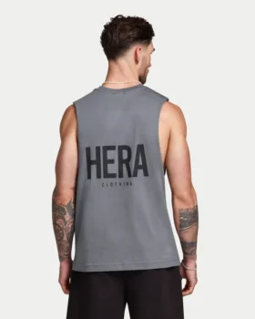 Mens staple oversized tank