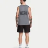 Mens staple oversized tank