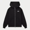 Mens staple oversized zip up hoodie