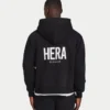 Mens staple oversized zip up hoodie