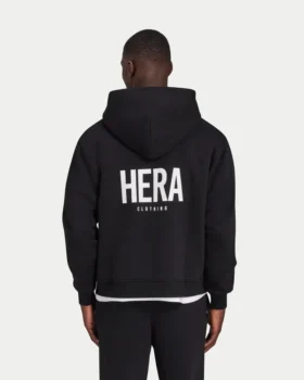 Mens staple oversized zip up hoodie