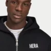 Mens staple oversized zip up hoodie
