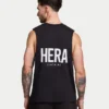 Mens staple tank – black Mens staple tank – black