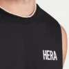 Mens staple tank – black Mens staple tank – black