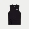 Mens staple tank – black Mens staple tank – black