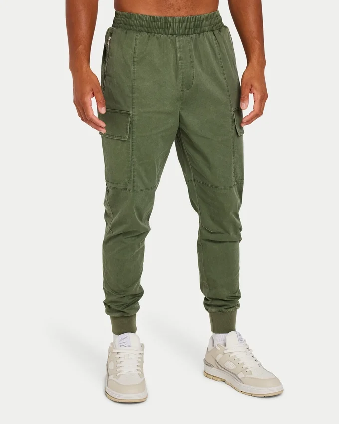 Mens utility cargo pant – dark khaki Mens utility cargo pant – dark khaki