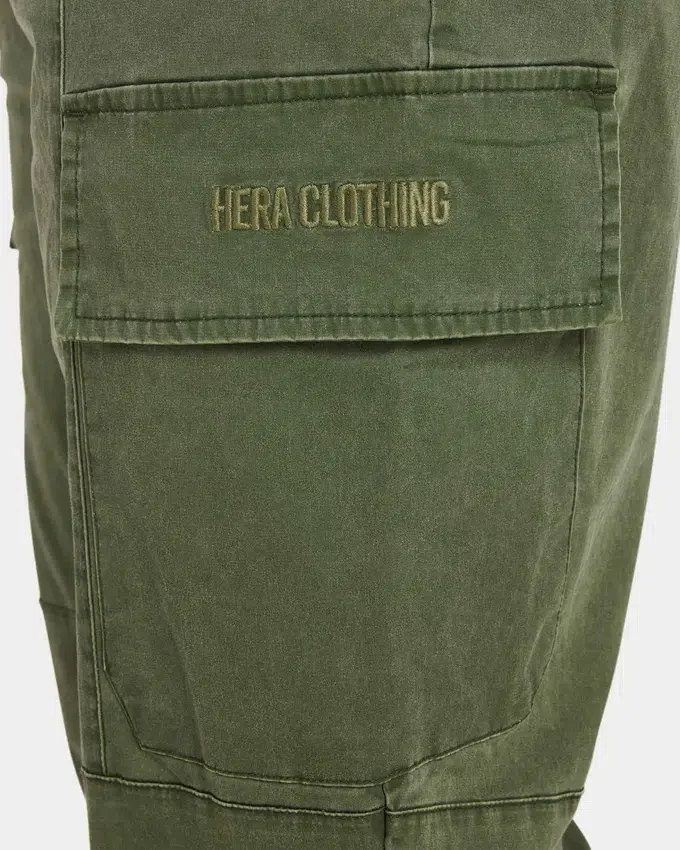 Mens utility cargo pant – dark khaki Mens utility cargo pant – dark khaki