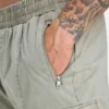 Mens utility cargo pant – grey green Mens utility cargo pant – grey green