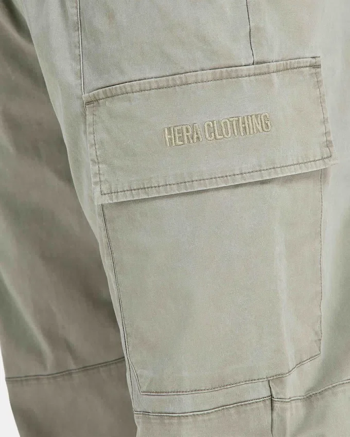 Mens utility cargo pant – grey green Mens utility cargo pant – grey green