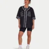 Mens varsity mesh jersey – black Mens varsity mesh jersey – black