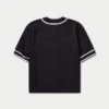 Mens varsity mesh jersey – black Mens varsity mesh jersey – black