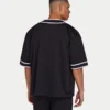 Mens varsity mesh jersey – black Mens varsity mesh jersey – black