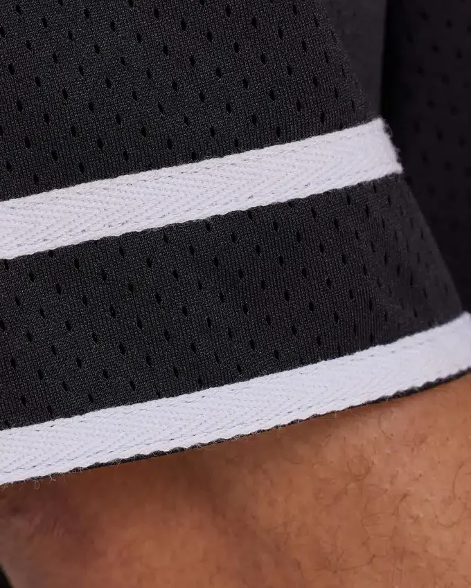 Mens varsity mesh jersey – black Mens varsity mesh jersey – black