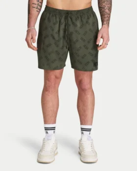Mens water reactive swim short